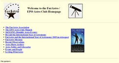 Desktop Screenshot of eurastro.de